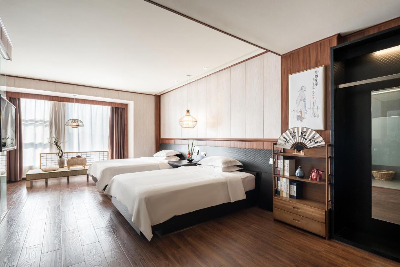 乐山上善居养心禅景酒店 Shangshan Zen Hotel Leshan Zewnętrze zdjęcie