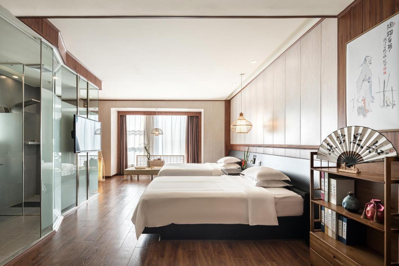 乐山上善居养心禅景酒店 Shangshan Zen Hotel Leshan Zewnętrze zdjęcie