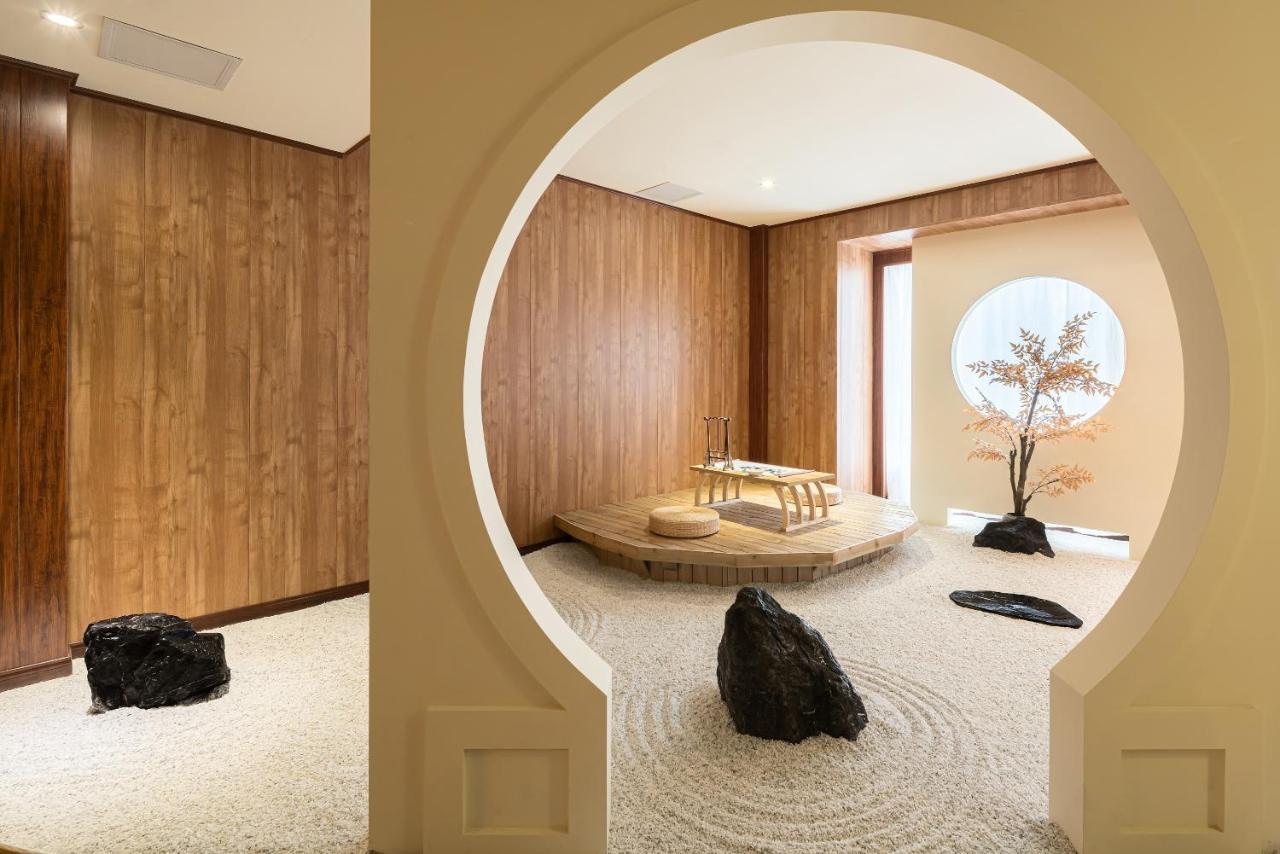 乐山上善居养心禅景酒店 Shangshan Zen Hotel Leshan Zewnętrze zdjęcie