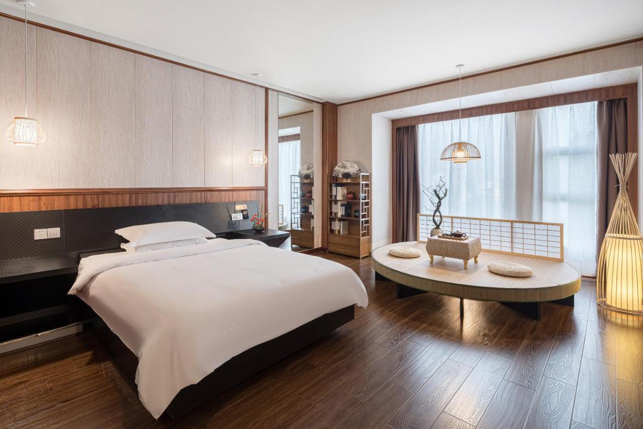 乐山上善居养心禅景酒店 Shangshan Zen Hotel Leshan Zewnętrze zdjęcie