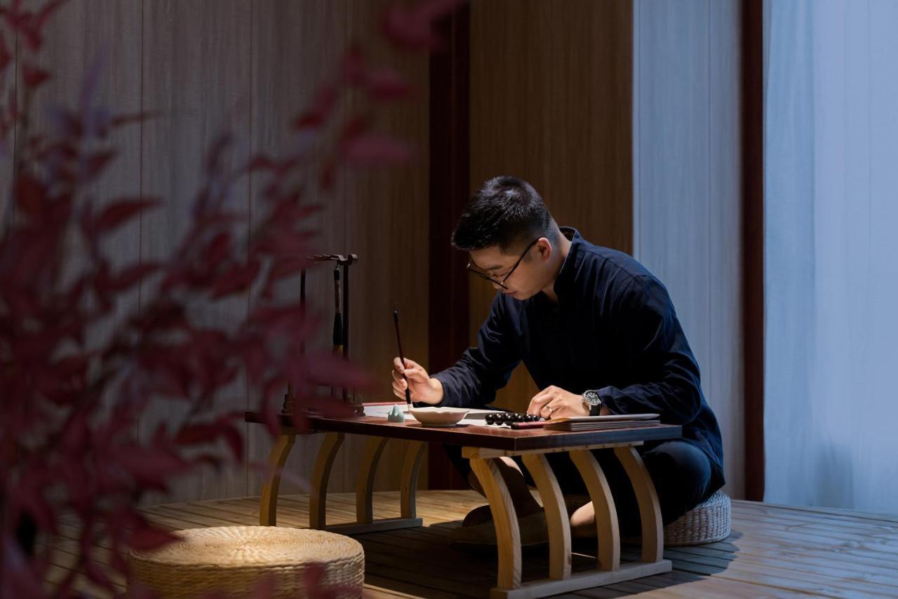 乐山上善居养心禅景酒店 Shangshan Zen Hotel Leshan Zewnętrze zdjęcie