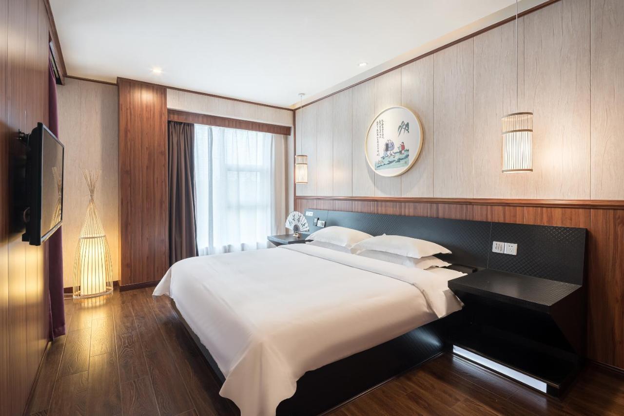 乐山上善居养心禅景酒店 Shangshan Zen Hotel Leshan Zewnętrze zdjęcie