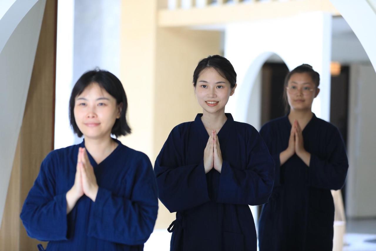 乐山上善居养心禅景酒店 Shangshan Zen Hotel Leshan Zewnętrze zdjęcie