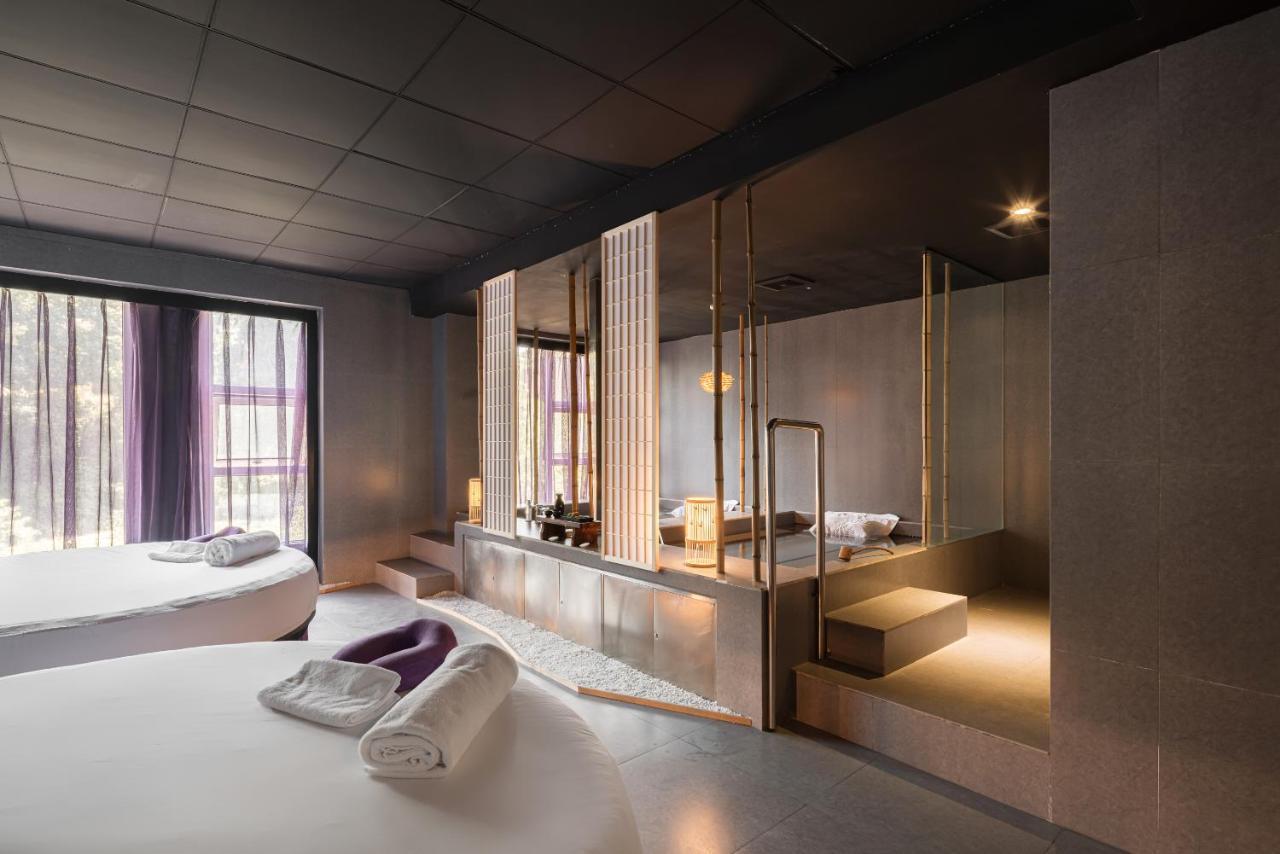 乐山上善居养心禅景酒店 Shangshan Zen Hotel Leshan Zewnętrze zdjęcie