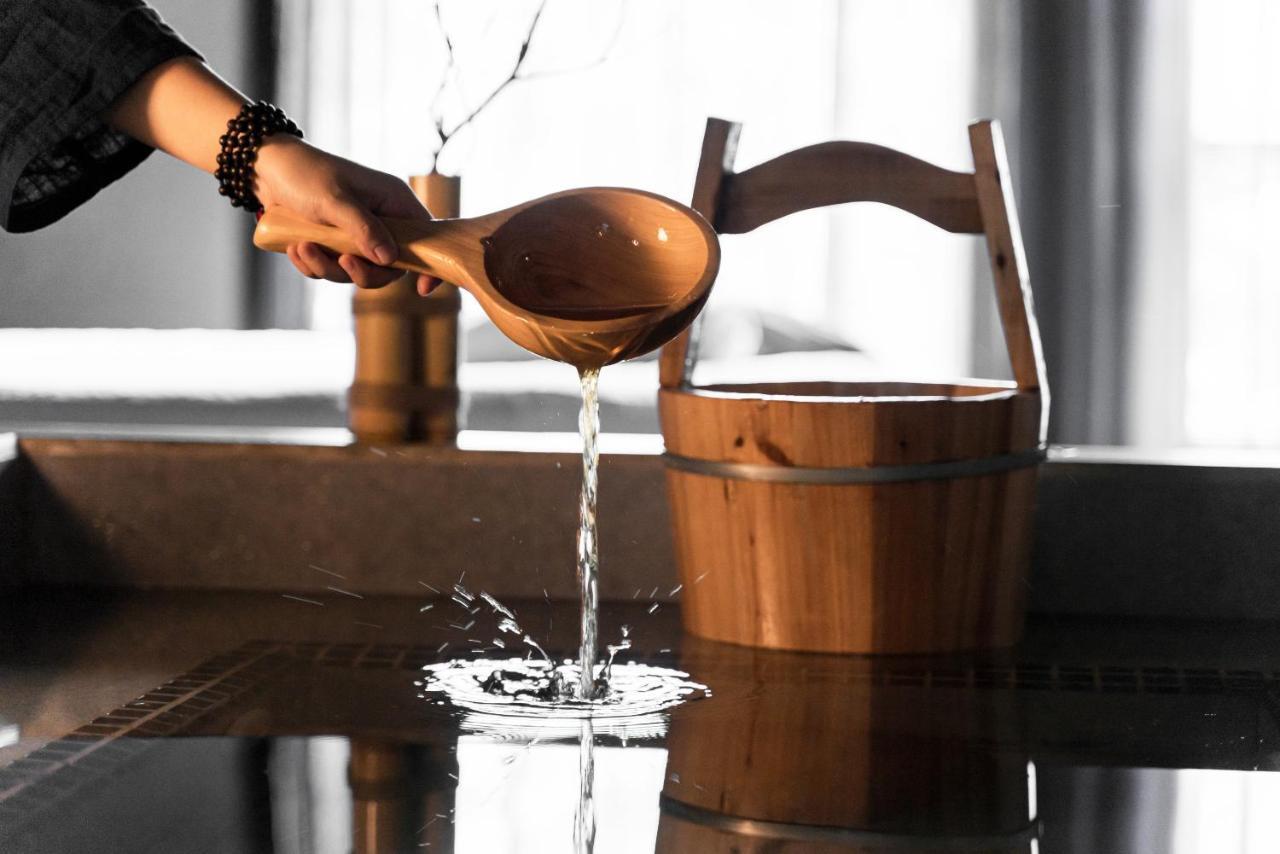 乐山上善居养心禅景酒店 Shangshan Zen Hotel Leshan Zewnętrze zdjęcie